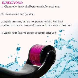 Organic Hair Growth Kit – Hair Oil + Derma Roller | Stimulates Growth &amp; Strengthens Roots