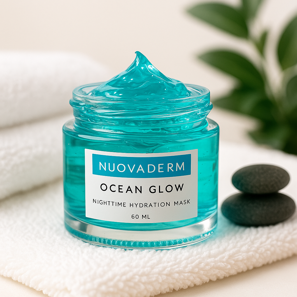 Blue Tansy Clarifying Sleep Mask – 60ml | Natural BHA + Fruit Enzyme
