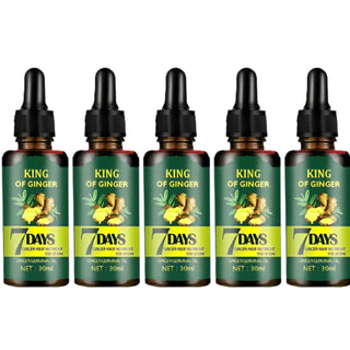 Ginger Germinal Oil, Ginger Hair Growth Oil, Ginger Essential Oil Stop Hair Loss, Supports Healthy Hair, Thinning Hair Treatment Hair Growth Oil for Women & Men 30ML (Pack of 2)