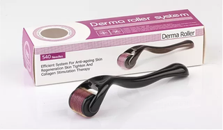 Organic Hair Growth Kit – Hair Oil + Derma Roller | Stimulates Growth &amp; Strengthens Roots