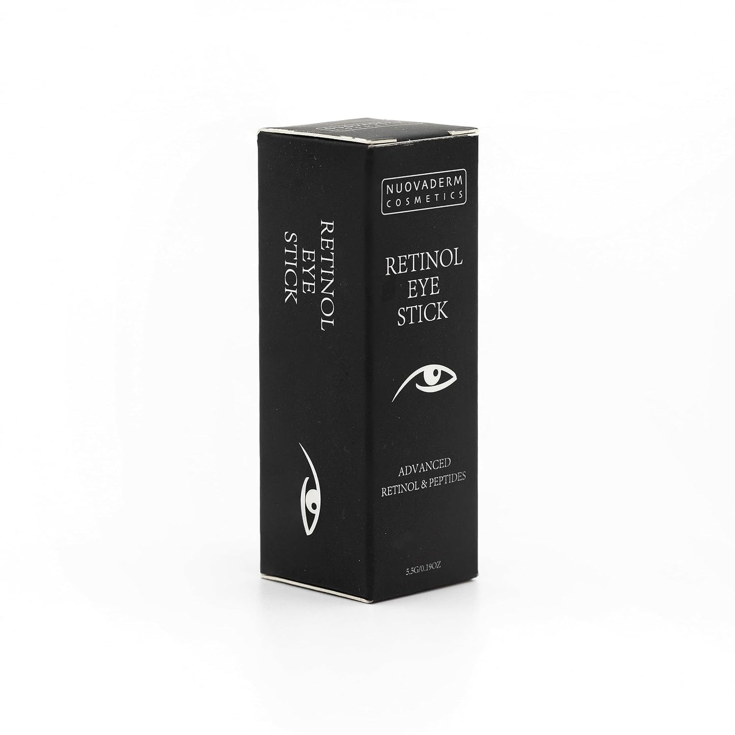 Advanced Retinol Eye Stick Balm - Hydrating Under Eye Stick Brightening Eye Cream with Peptides for Fine Lines, Wrinkles, Dark Circles & Puffiness - Unscented Anti Aging Eye Cream for Women & Men