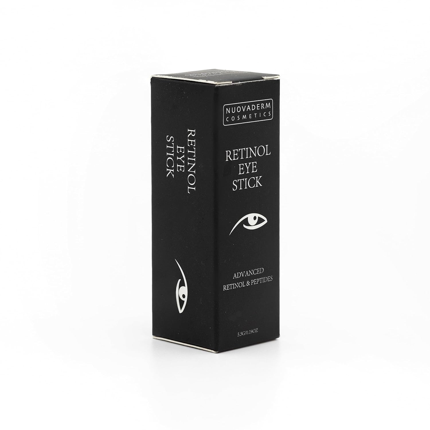 Advanced Retinol Eye Stick Balm - Hydrating Under Eye Stick Brightening Eye Cream with Peptides for Fine Lines, Wrinkles, Dark Circles & Puffiness - Unscented Anti Aging Eye Cream for Women & Men