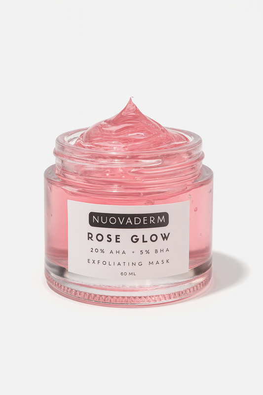 Rose Glow 20% AHA + 5% BHA Exfoliating Mask – 60ml