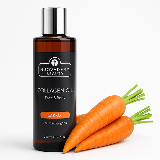 Certified Organic Carrot Collagen Oil – 6.7 oz